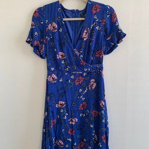 Lulu's Blue Floral Mini dress